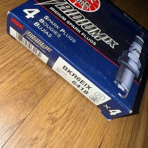 NGK Spark Plug Set OEM Part #6418 New In Package Lot of 4